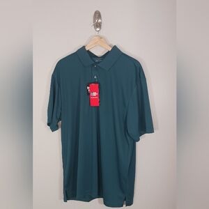 PGA Tour Golf Tennis Athleisure Athletic Short Sleeve Men's Polo Size XL‎ New